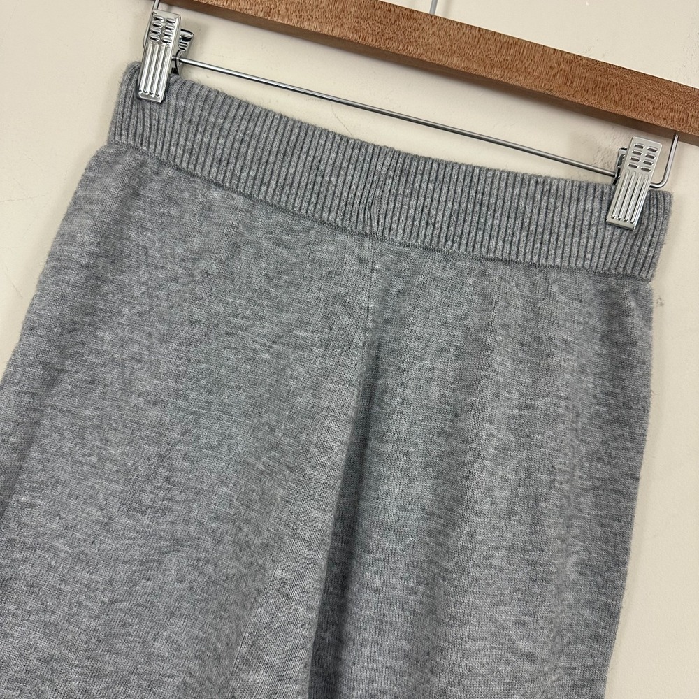 Sincerely Jules Lounge Pants Heather Gray Extra Wide Leg Elastic Waist Womens M